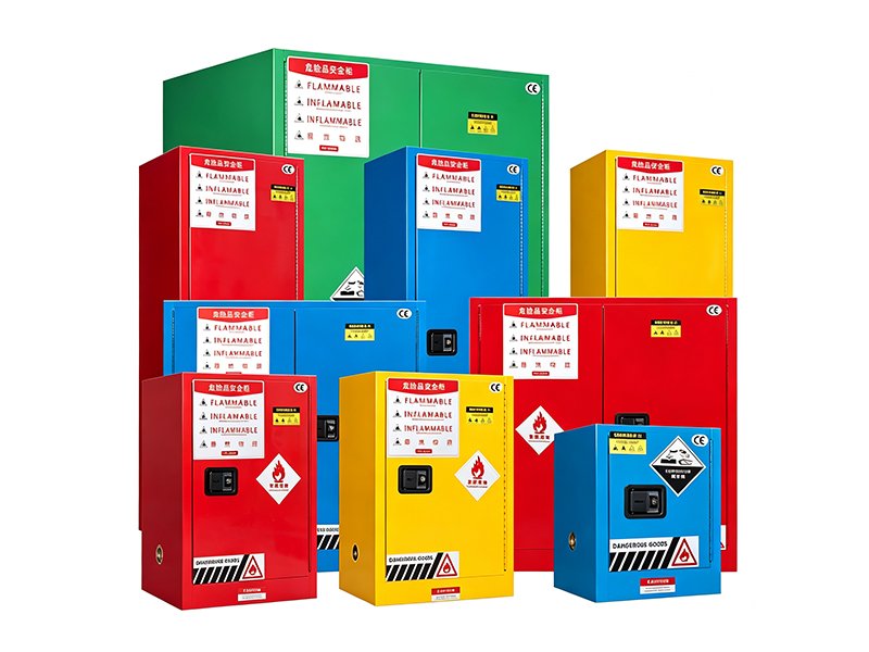 Flammable Storage Cabinet | Safety Fire Cabinet for Laboratory Flammable Liquid Storage
