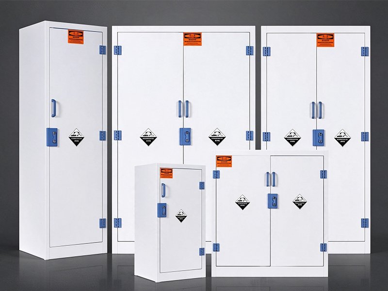 Acid & Alkali Storage Cabinet for Strong Acid and Alkali Lab Chemical Storage