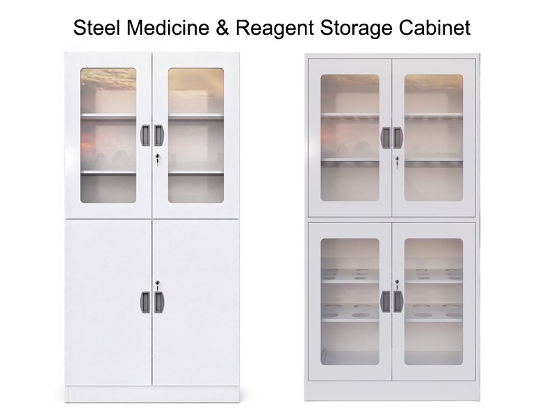 Steel Medicine & Reagent Storage Cabinet
