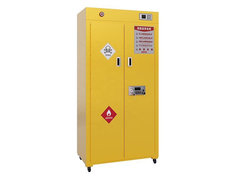 Intelligent Hazardous Chemical Storage Cabinet with Temperature & Humidity Alarm
