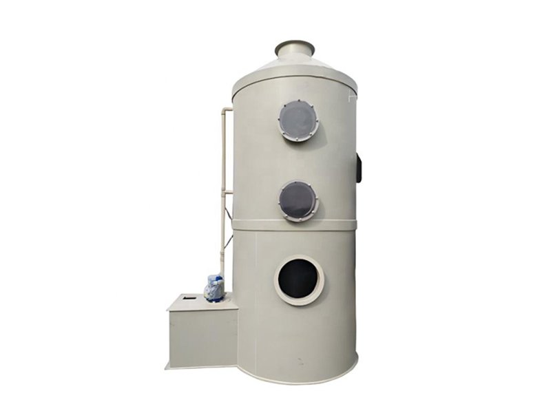 Wet Scrubber | PP Laboratory Exhaust Gas Washing Scrubber Tower