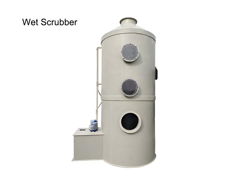 Wet scrubber system